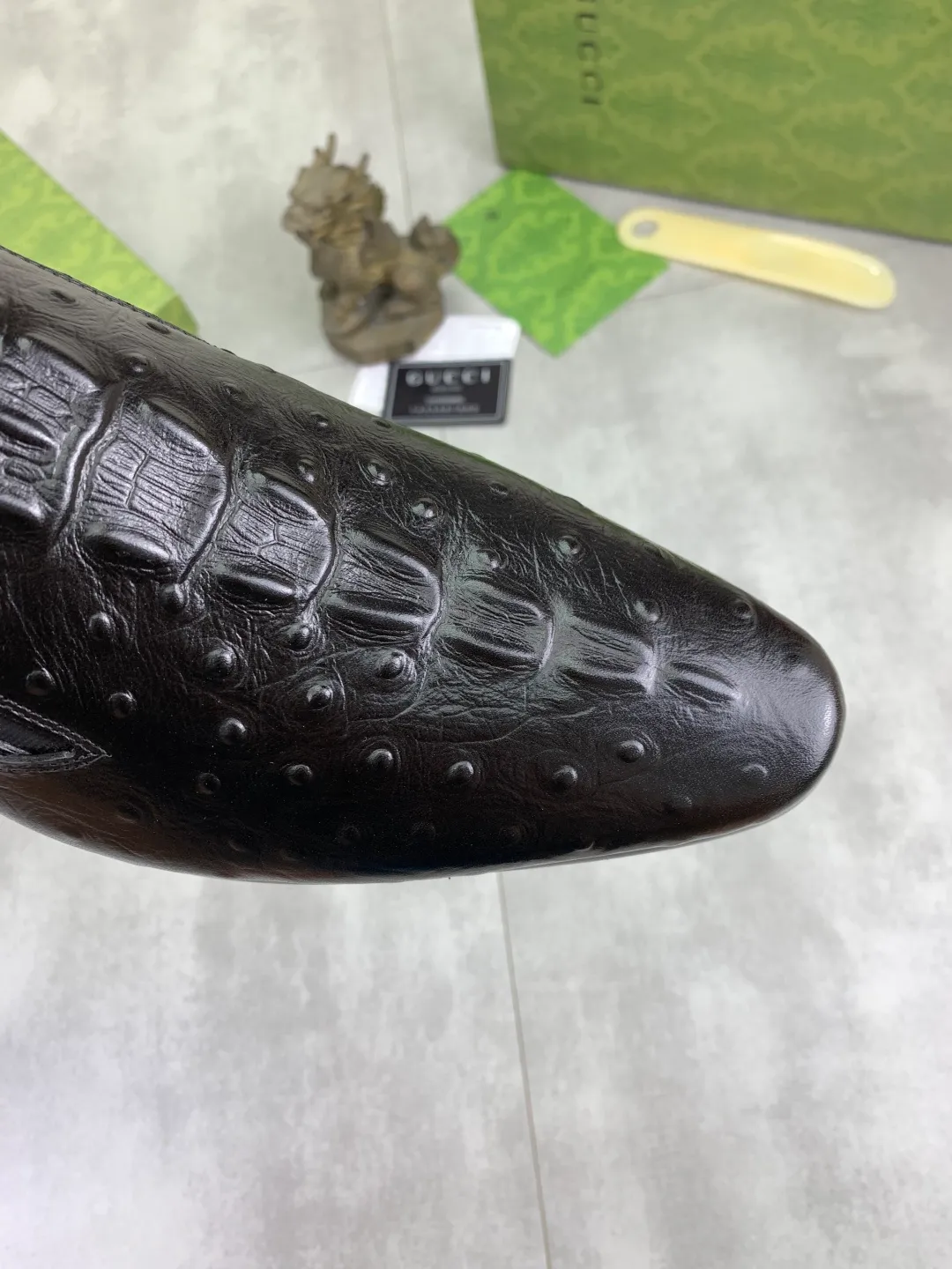 Men's Men's Shoes 💰P500 [New Style] 💰💎💎💎 [Gucci] GUCCI high-end men's formal business leather shoes, original order 1:1! Original imported high-end calfskin, original metal buckle, imported first-layer pigskin lining for feet, original high-end outsole, men's shoe size: 38-44